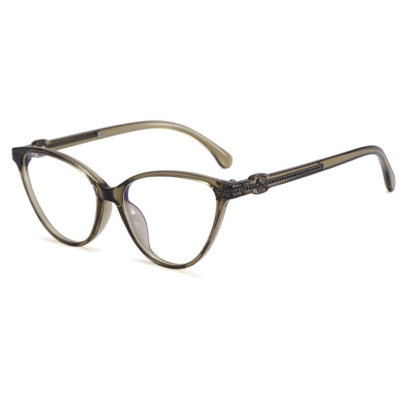 Style Anti-Blue Glasses, Advanced Personalized Glasses Frame Flat Glasses, Large Frame Optical Glasses