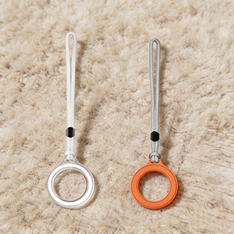 2pcs Magnetic Cell Phone Lanyard With Strap Fashion Protective Cover Anti-Lost Keychain Case