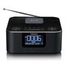 Lenco CR-650BK Clock Radio DAB+/FM Bluetooth Wireless Charging Black