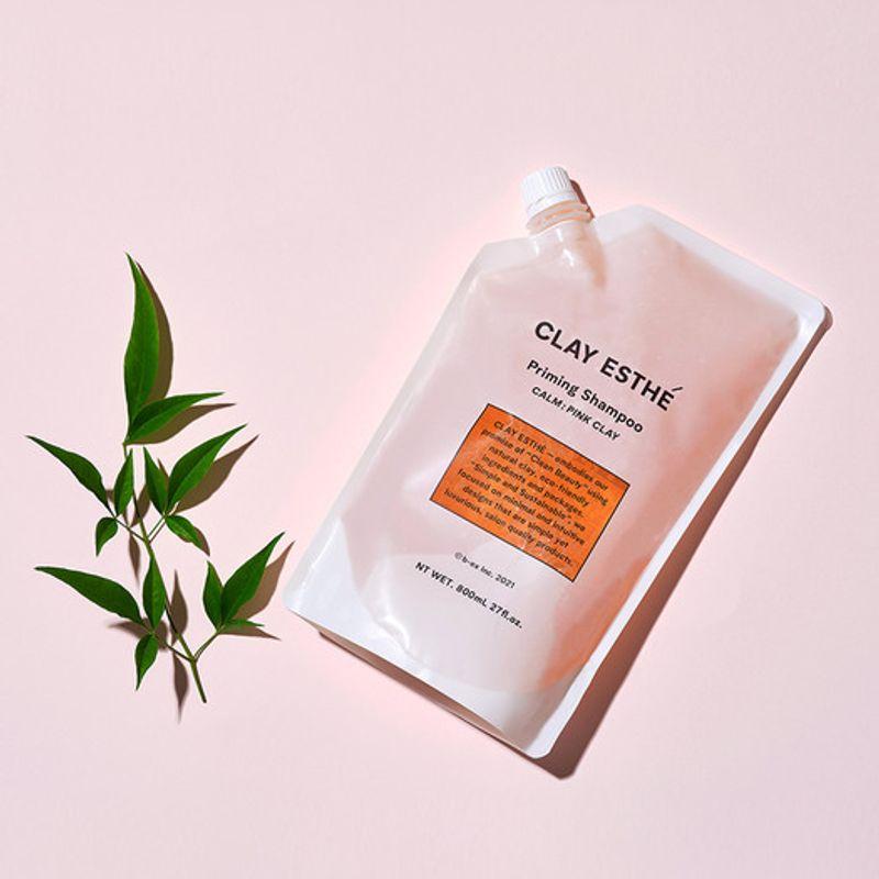CLAY ESTHE’ Pink Clay Shampoo Large Capacity 800ml 800ml