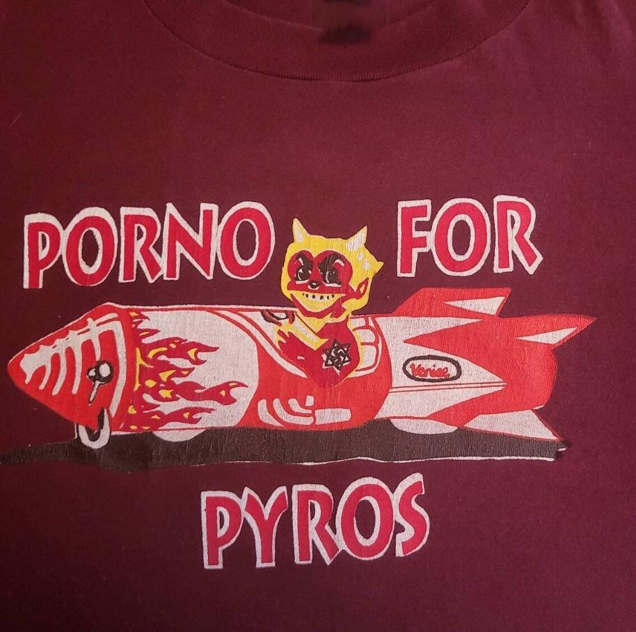 

Porno For Pyros Promo Concert Album Maroon Unisex Shirt Cotton Gift Tee UU319 Unisex T-Shirt XXXL