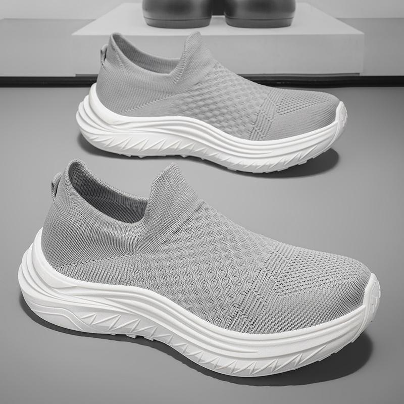 Men Running Walking Sock Shoes Fashion Casual Sneakers Breathable Sport Shoes Lightweight Men Sneakers Casual Shoes