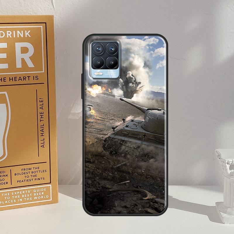 World Of Tanks Case For Realme 10 11 Pro Plus C55 C35 C33 C31 C30 C25s C21Y C15 C11 GT Neo 5 3 2T 3T Cover