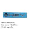 3D Car Styling HEV For car Hood Fender trunk Rear Bonnet Nameplate Decal Emblem Badge Sticker