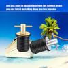 2 Pcs Kayak Drain Plug Rubber Scupper Plugs Drain Stopper T-Handle Drain Plug