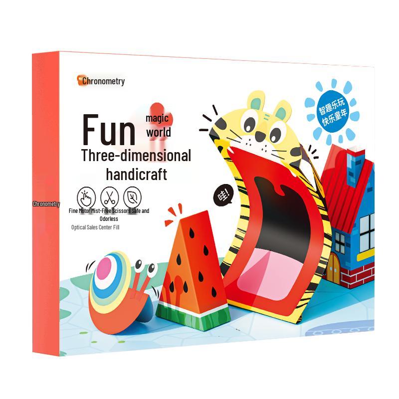 Fun 3D Paper Craft Kit for Kids