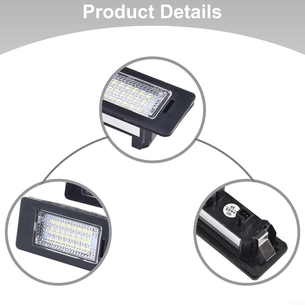 Error Light Bulb LED License For BMW E90 E92 E39 E60 E61 M5 E70 5W