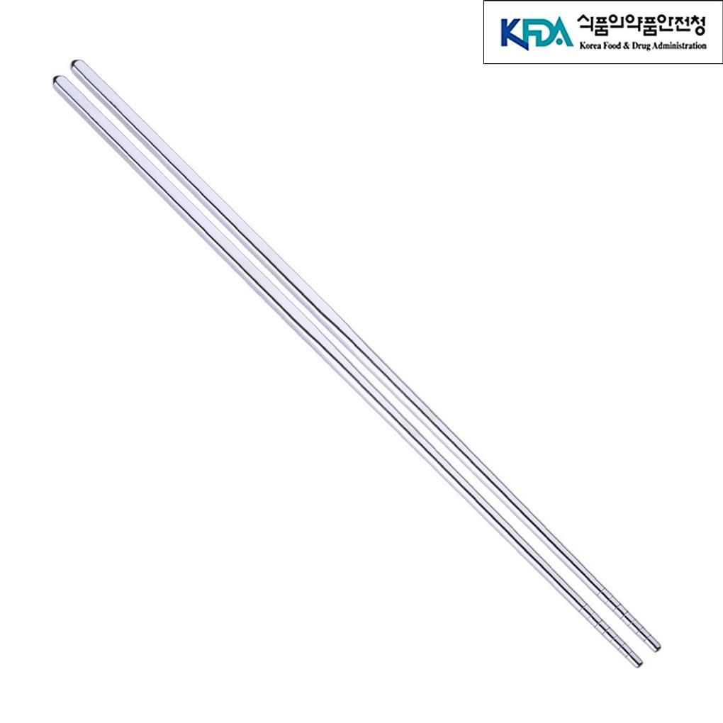 Stainless Steel Frying Chopsticks (36cm) (square) Stainless Steel Chopsticks