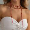 IngeSight.Z Vintage Seed Beads Chain Long Choker Necklace Women Stackable Adjustable Sweater Chain 2026 Fashion Charm Jewelry