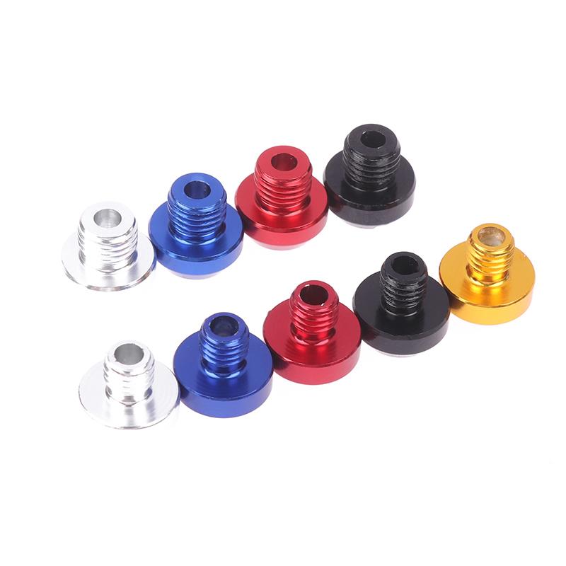 2Pcs Motorcycle Cnc Aluminum Alloy M8 M10 Rear View Mirror Hole Plugs Screws Rearview Mirror Holder Motorcycle Accessories