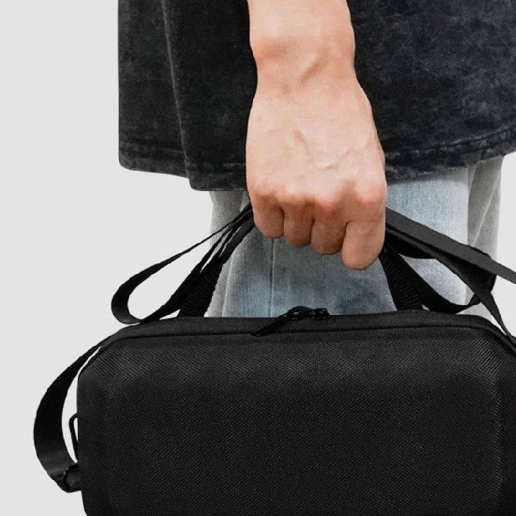 Travel Storage Case for MiddletonII Portable Speaker Pouches, EVA Carrying Bag Box with Handle and Shoulder Strap