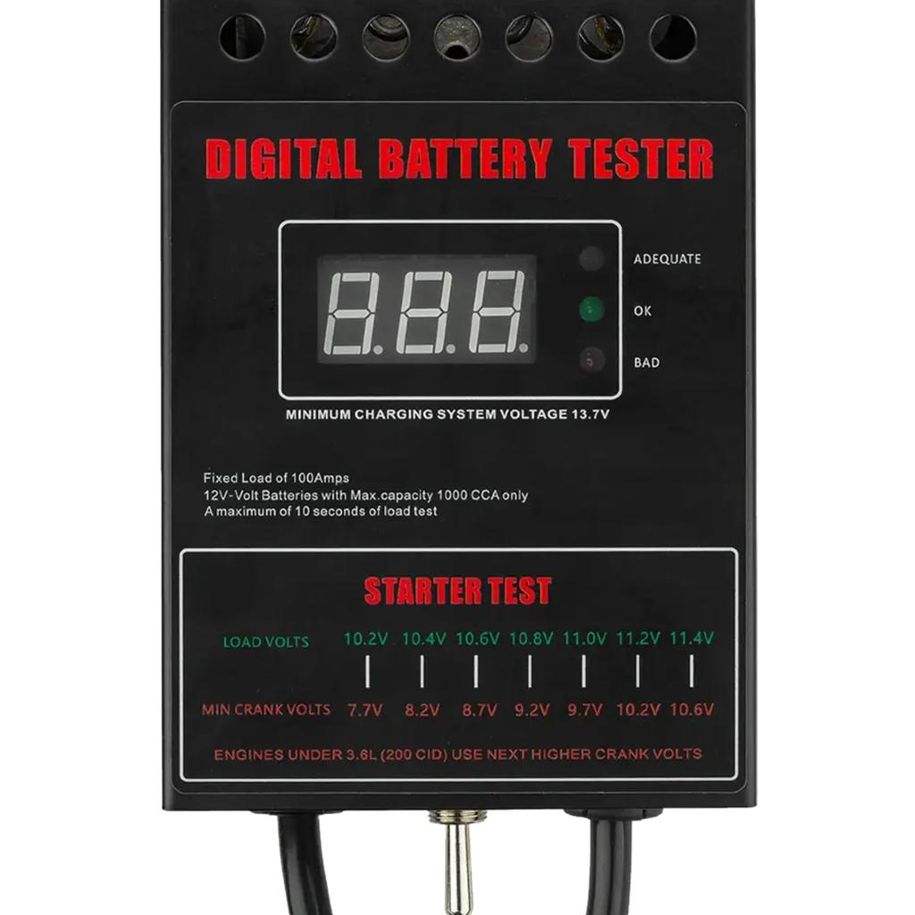 Forcekraft Digital 12V Battery Charge Tester