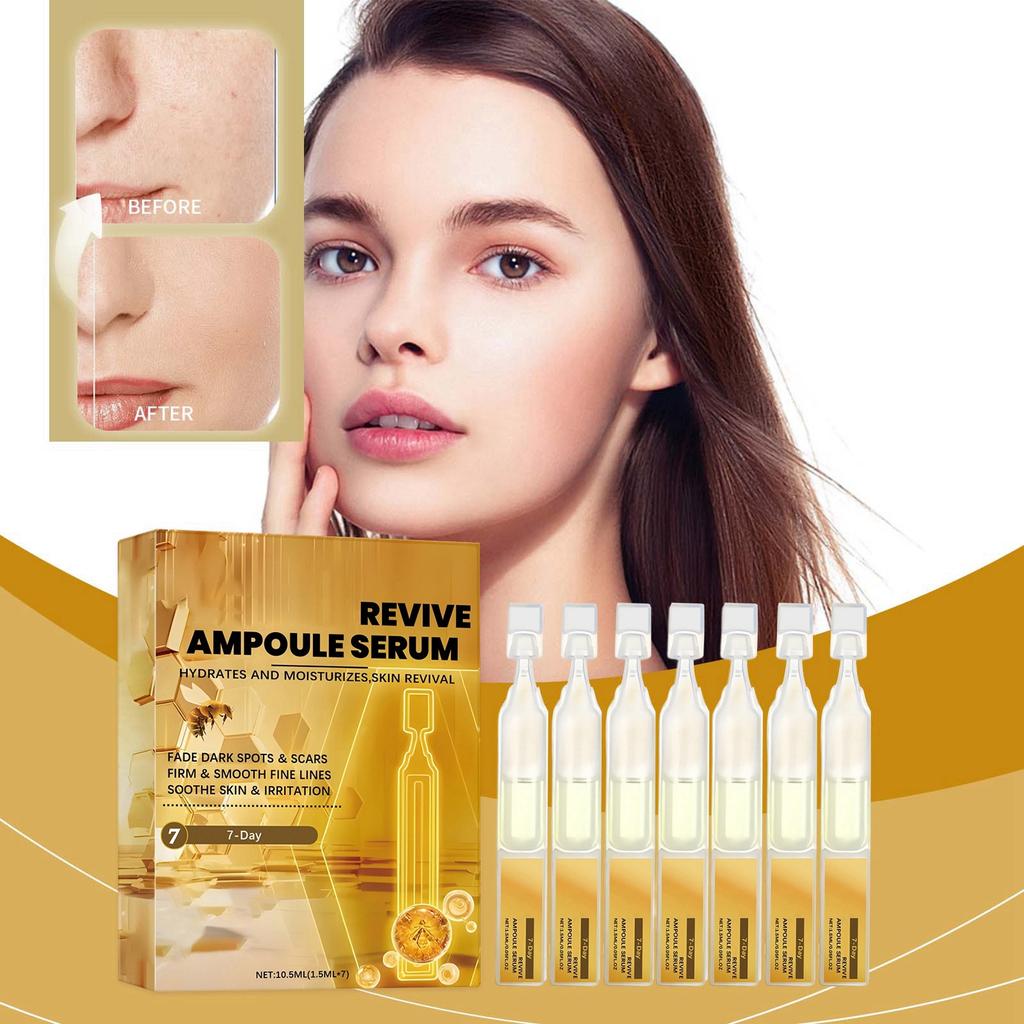Moisturizing Single-use Ampoule Liquid Gently Nourishes And Moisturizes The Facial Skin, Providing Hydration And Moisture,10.5ML