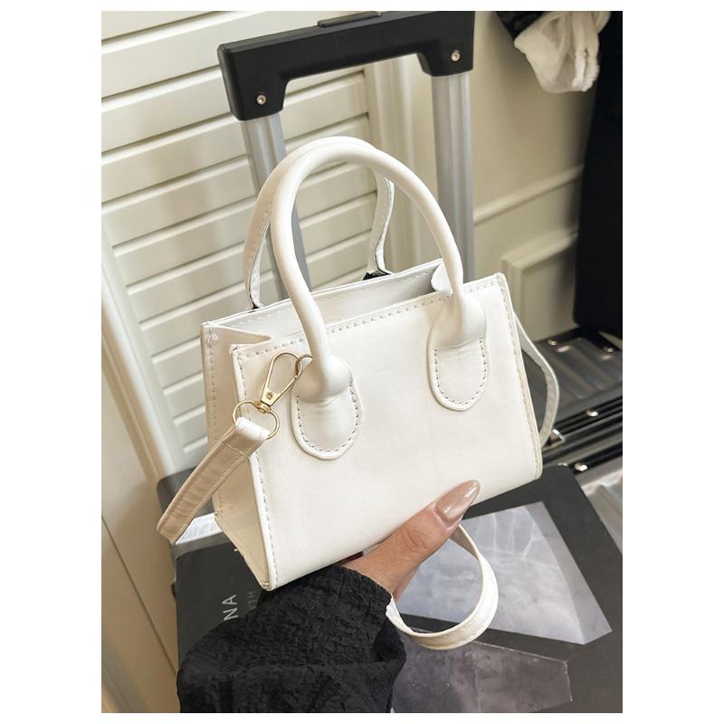 Summer New Crossbody Mini Square Bag Simple Retro Fashion Niche Women's Shoulder Handbag
