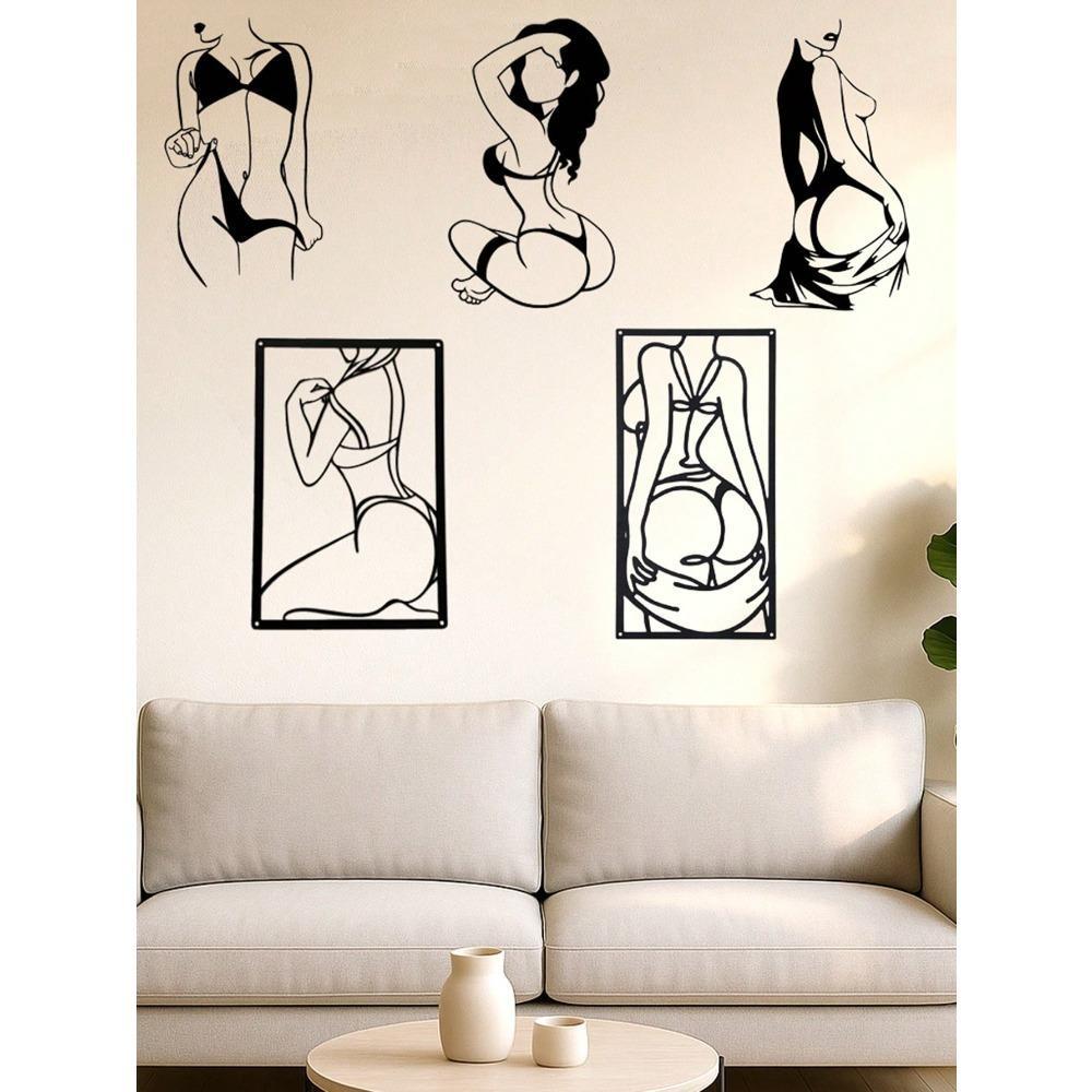 Metal Wall Art Decor Wrought Iron Holiday Gift for Home Garden Easter Christmas