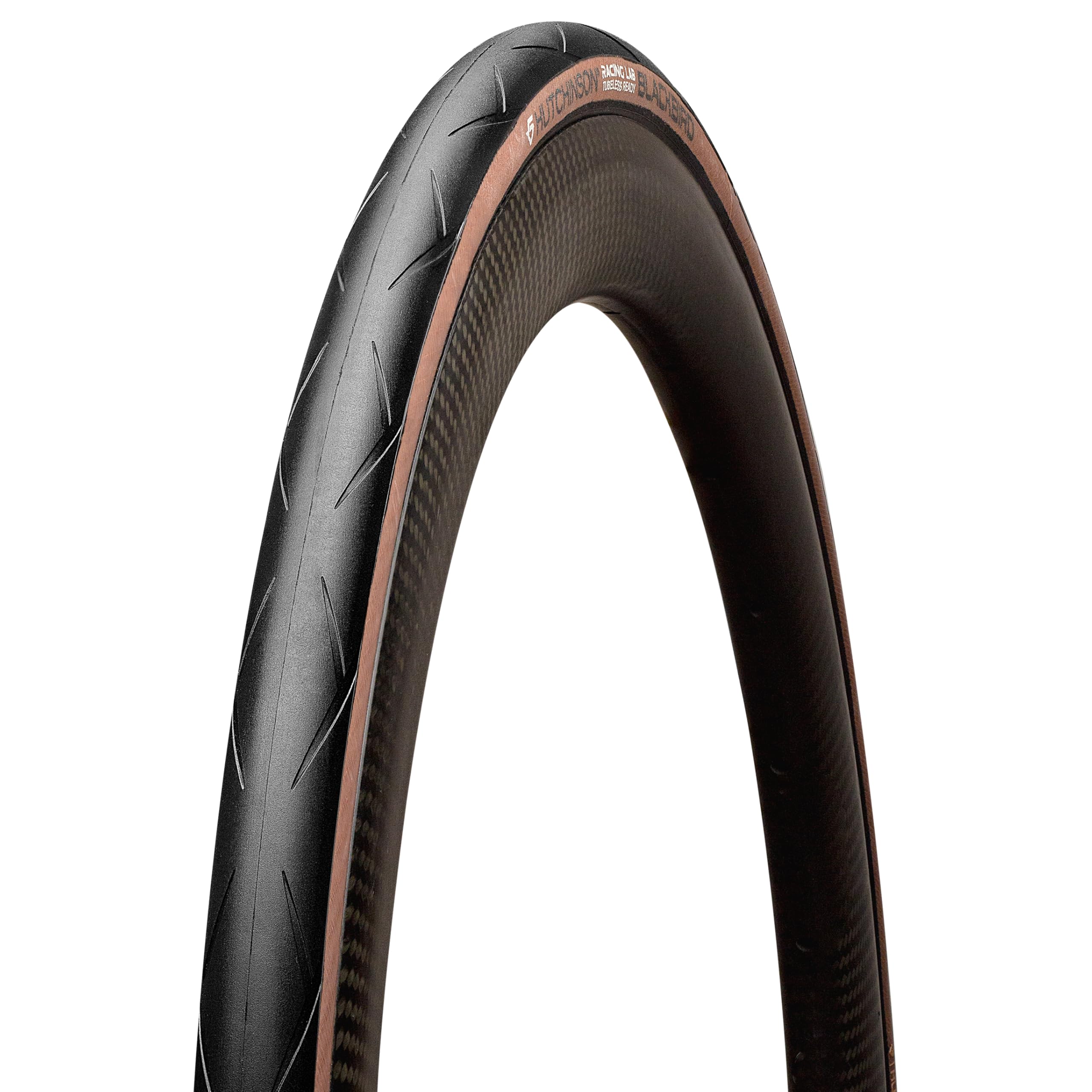 

Hutchinson BLACKBIRD Clincher Tire, Tube Type, Black/Tan, 700x28 (28-622), PV532501