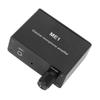 Zerodis Condenser Microphone Amplifier Headphone Preamp Adjustable Gain 0-20dB DC 5-12V Aluminum Alloy 1 Piece