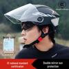 3C Certified Summer Electric Motorcycle Helmet: Sun Protection, Safety, Universal Fit for Men and Women