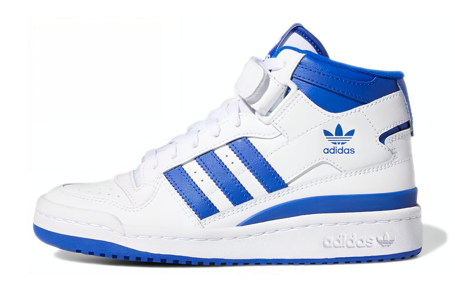 Adidas Forum Mid J  White Royal Blue  FZ2085 36