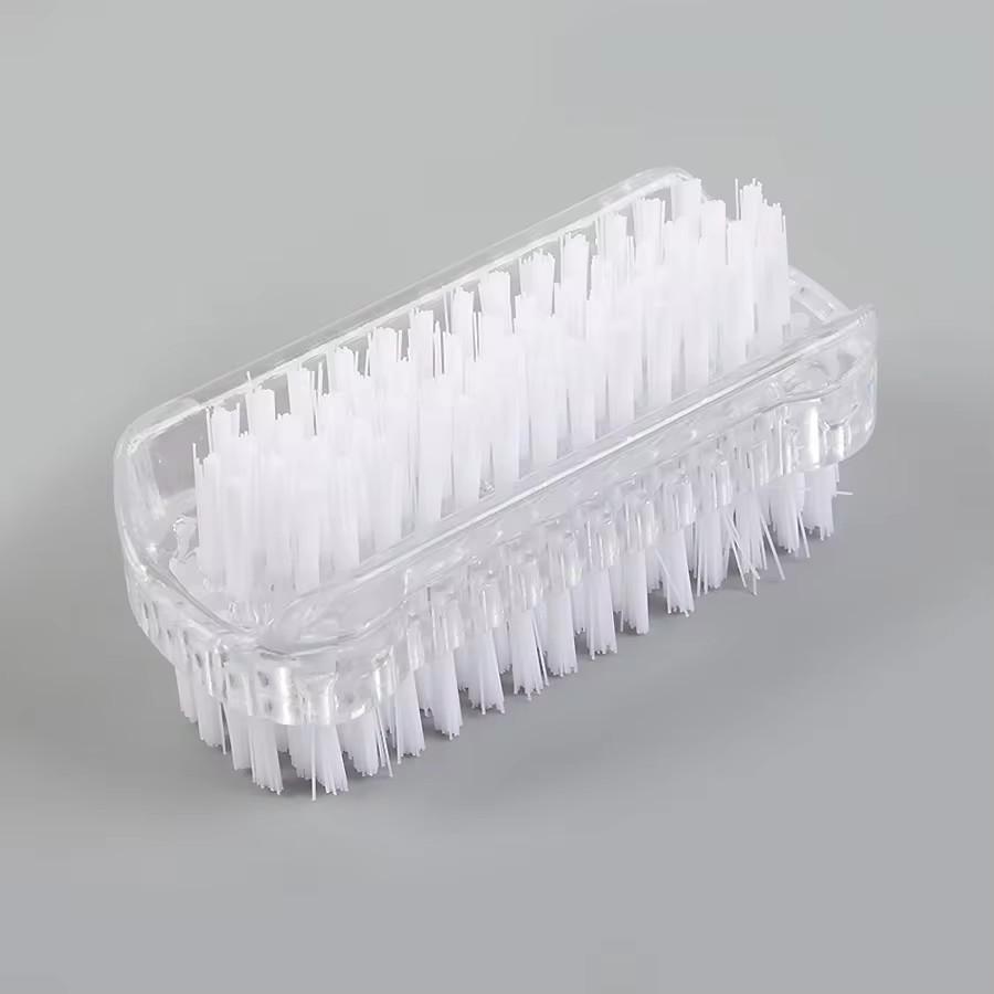 Double-Sided Nail Cleaning Brush, Manicure and Pedicure Tool, Ideal for Fingernails and Toenails