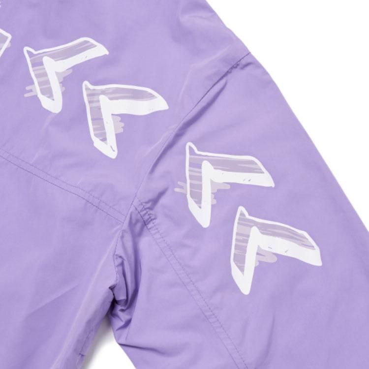 MLB Windproof Quick Dry Windbreaker Jacket Unisex Purple 3AWJS0321-07PPN