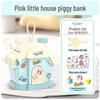 Mushroom House Money Box: DIY Savings for Kids, Boys & Girls Gift