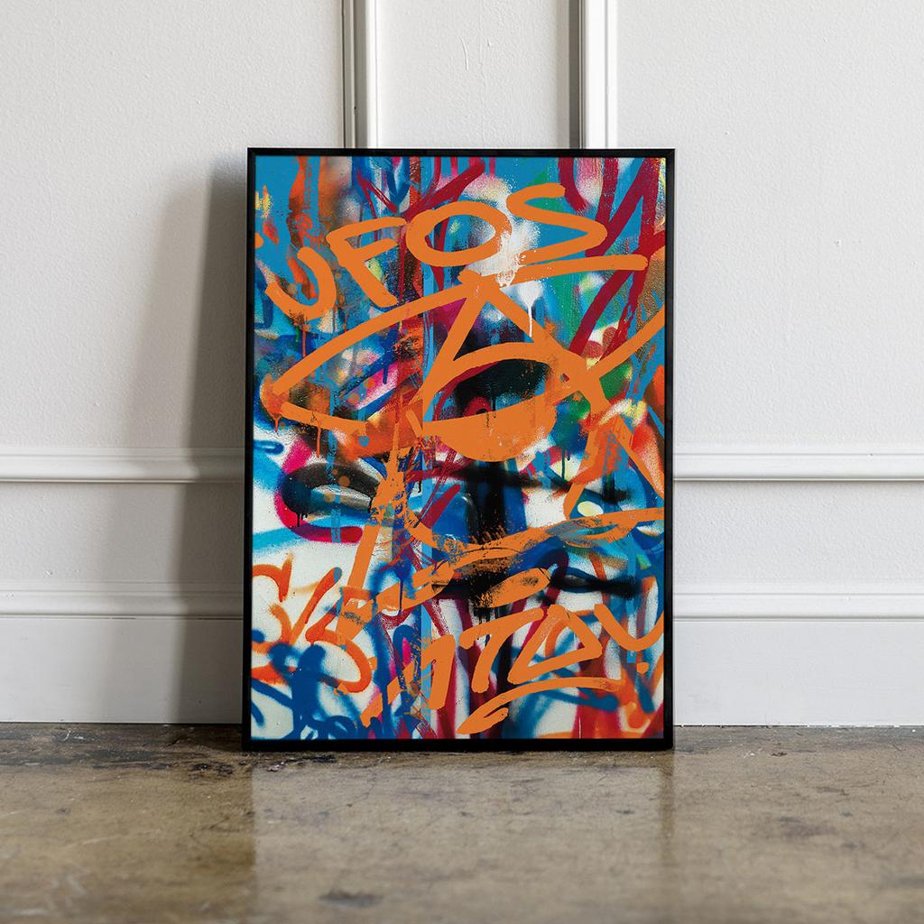 Poster Abstractions Graffiti Spray