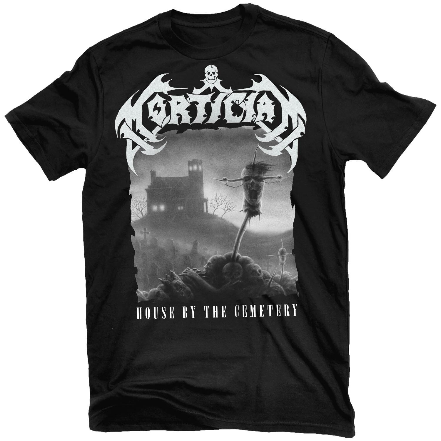 MORTICIAN House By The Cemetery T-Shirt NEW! Relapse Records TS4634 S