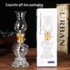 Retro Glass Kerosene Table Lamp