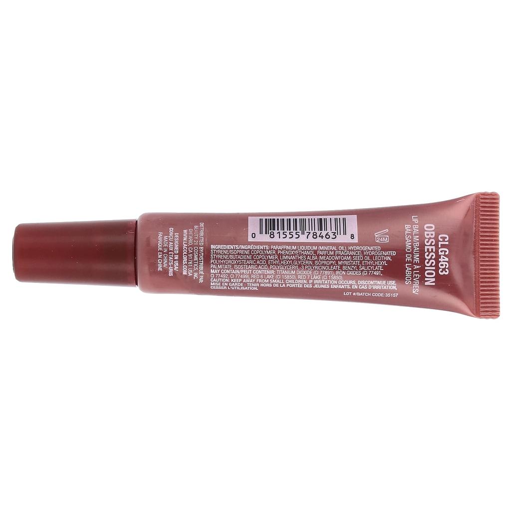L.A. Colors, Stay Jelly, Shea Butter Balm, CLG463 Obsession, 12ml (0.41fl Oz)