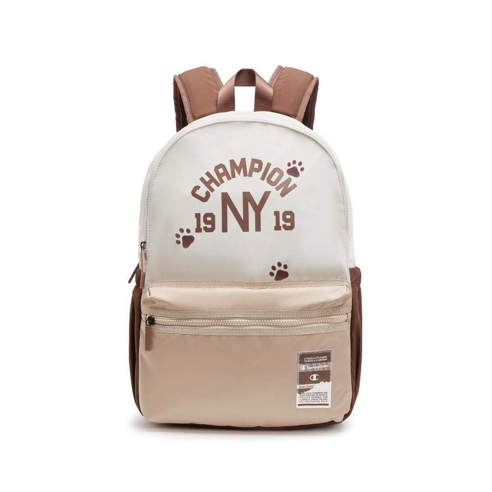 

Champion Claw Bag NY1919 Backpack Peekaboo Versatile Trendy Fashion Simple Comfortable Brand Logo Fabric Backpack Unisex Backpack U5BACPU01 Milk White/Taupe/Walnut,One Size