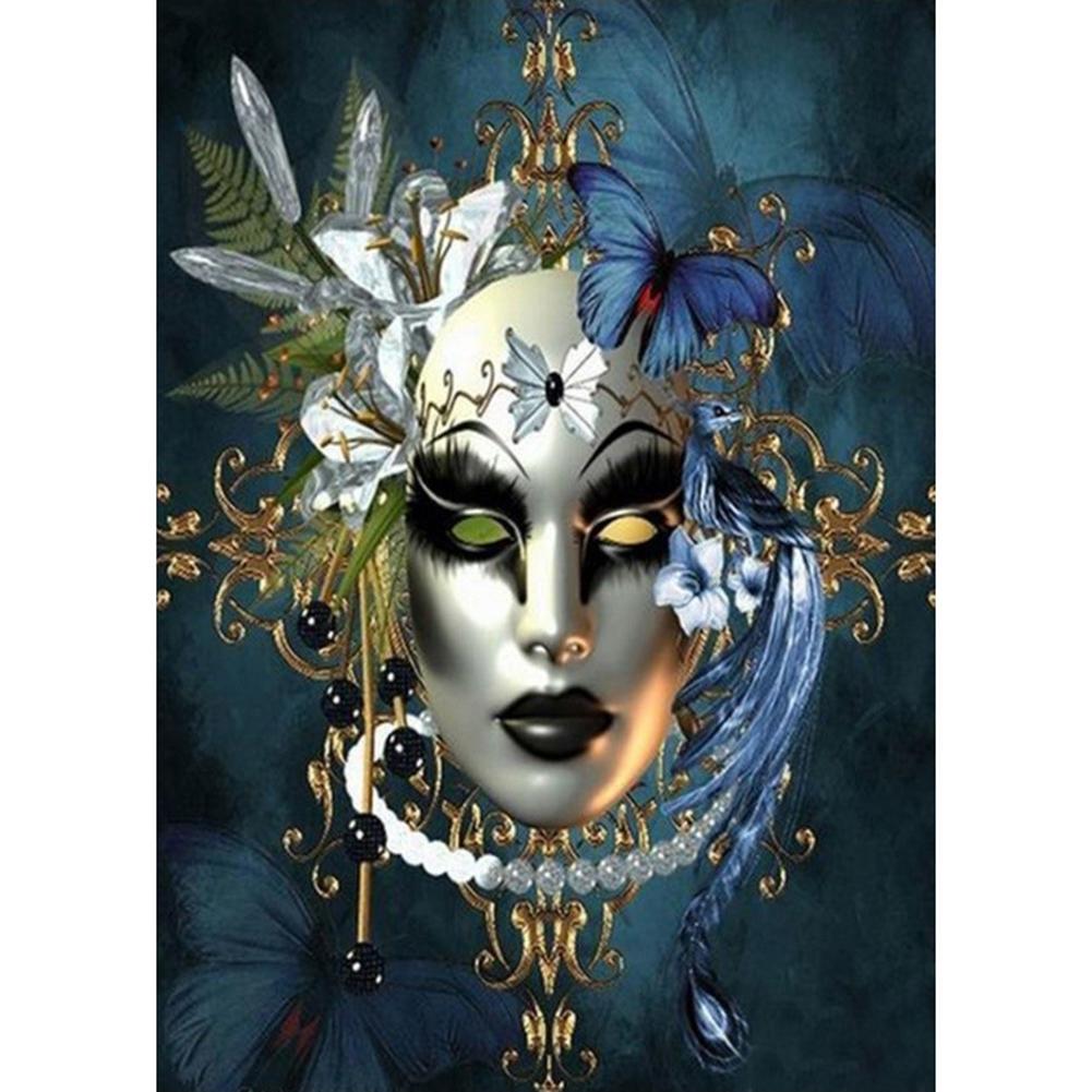 Buy 5D DIY Full Drill Diamond Painting Beauty Cross Stitch Embroidery ...