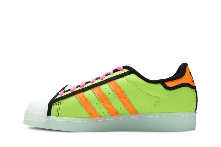 Men's Sneakers adidas Superstar The Simpsons Squishee Green/Orange-White-Translucent Green