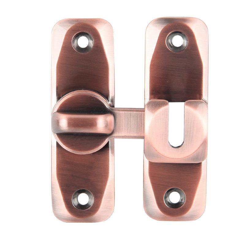 1SET Anti-theft Buckle Door Buckle Sliding Door and Window Lock Latch Door Bolt Non-punching Casement Door Lock Door Latch Door Bolt
