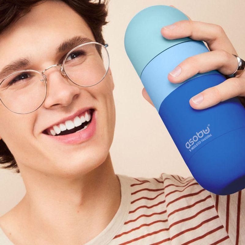 ASOBU Stainless Steel Vacuum Insulated Tumbler 420ml of Pastel