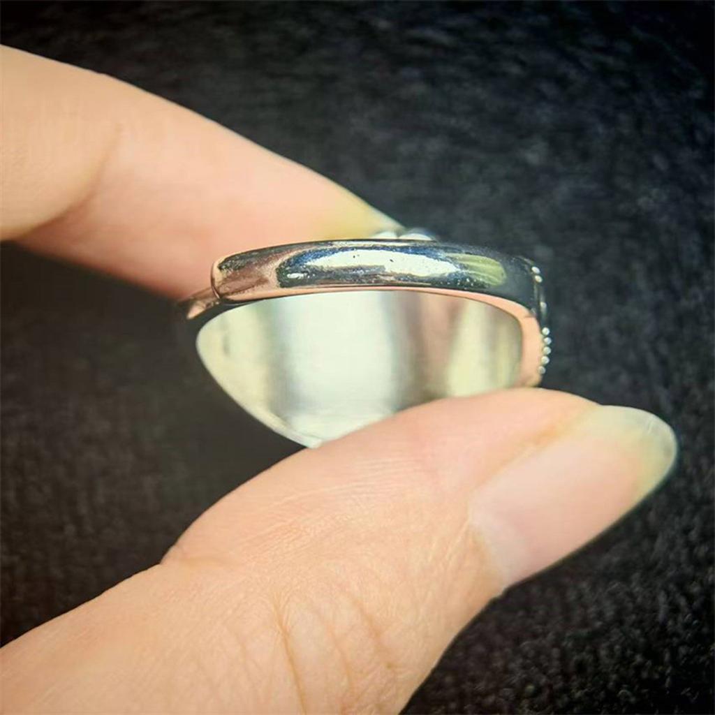 Nepalese Ghau Box Ring Handmade Alloy Jewelry Symbolizing Protection and Good Fortune for Fashion Enthusiasts