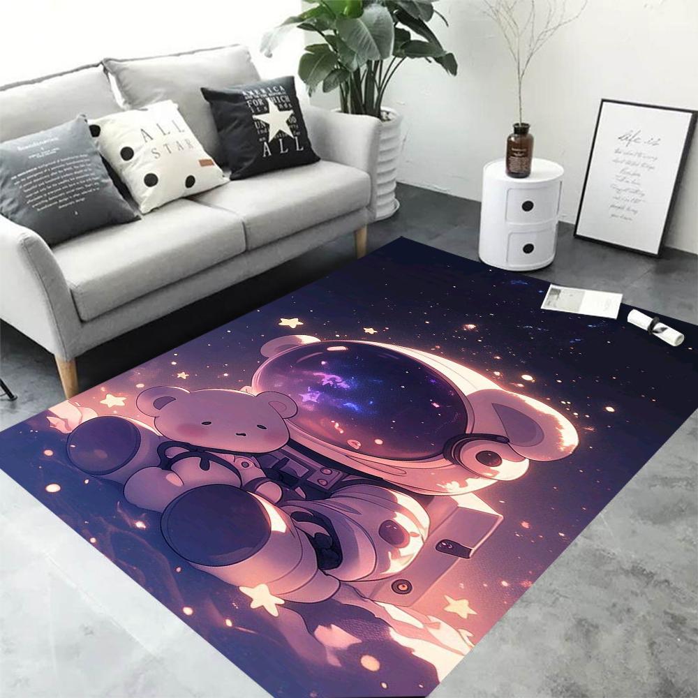 

Cartoon Astronaut Aviation Carpet Rug for Home Living Room Bedroom Sofa Doormat Decor Kids Game Area Rug Floor Mat Gift 40x60CM