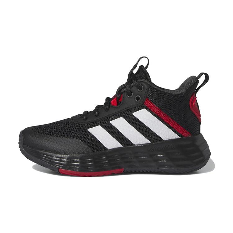 (PS) adidas Own The Game 2.0 Black Vivid Red Kids IF2693 EU 28.5