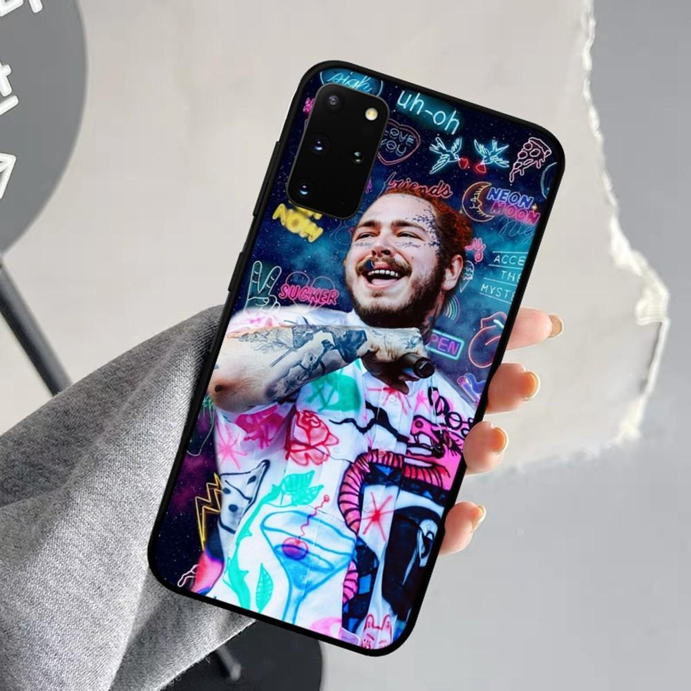 

Post M-Malone Singer Phone Case For Samsung S 9 10 20 21 22 23 30 23 24 plus lite Ultra FE S10lite Fundas Samsung S21