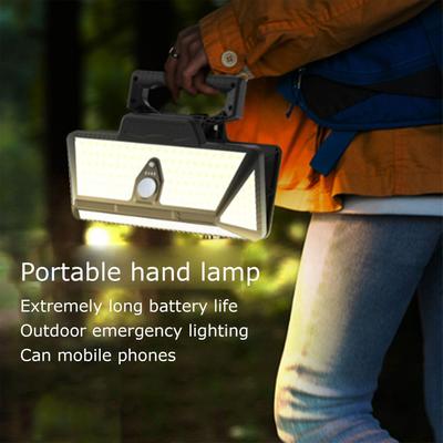 Solar Light Outdoor IP44 Waterproof Lamp 208 LED Solar Garden Lights With 3 Color Modes For House Parking Lot Entryway Exterior