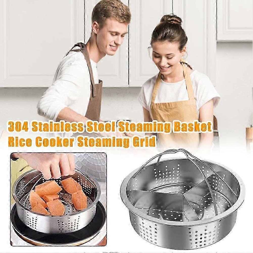 steel steamer rack for cooker 3 compartments