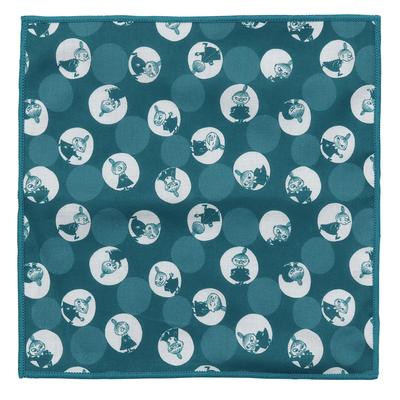 Vierteljahresbericht Moomin Brillen Polka Dot Little B20 x H20cm in (MUMIN) Stoff, Mein, Indigo, Ca.. [Hergestellt in Japan]