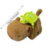 Simulation Slap Bracelet Series Capybara Capybara Rodent Capybara Plush Wrist Band  Home Decor