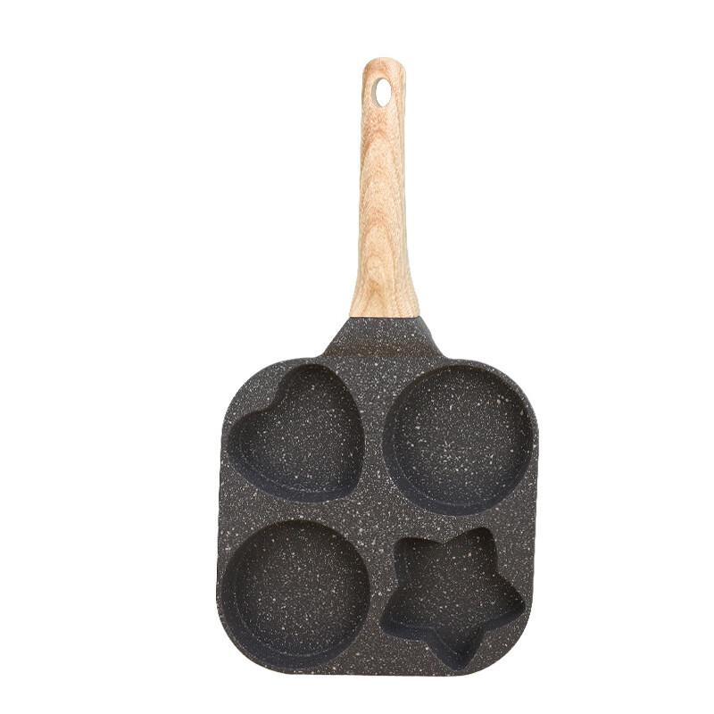 WuTuo 4-Hole Maifan Stone Non-Stick Frying Pan