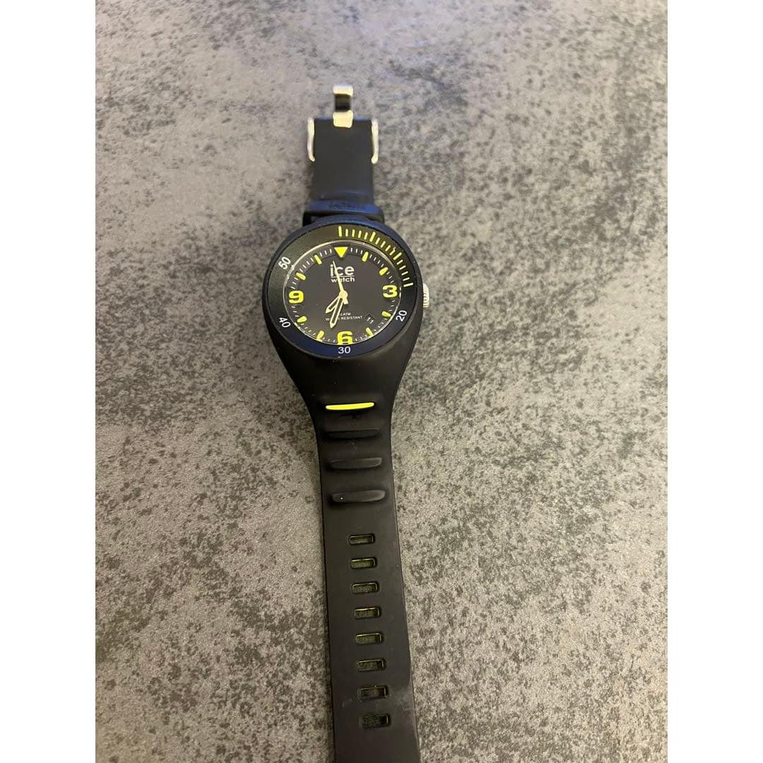 Used ice watch black yellow
