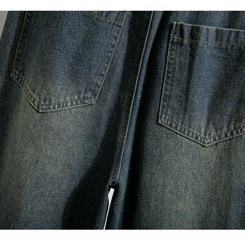 DIMANAF 2026 Autumn Winter Plus Size Women Vintage High Waist Loose Jeans Casual Streetwear Denim Pants