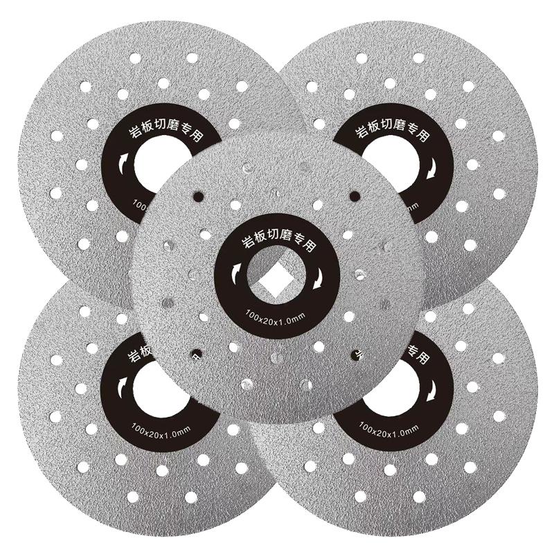 Roată de tăiat granit de 4" Lame de șlefuit granit de 100 mm pentru teșire, tăieturi mici, șlefuire, rotunjire a marginilor de modelare, plăci, granit