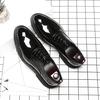 British Fashion Patent Leather Casual Men'S Shoes Pointed Business Leather Shoes Dress Shoes A Piece 9706-B