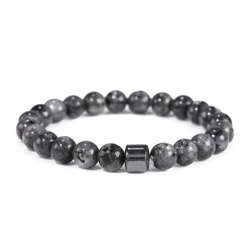 JYL TS Bracelet  Men's Beaded Mixed Design Enhances Grounding & Strength