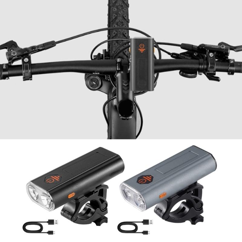 Nighttimes Cycling Headlight Regulable Brightness Bicycles Light Warning Light for Various Weather Conditions